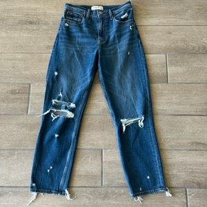 Abercrombie & Fitch The Mom High Rise Jean Size: 25